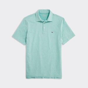 Excellent Condition Vineyard Vines Aqua Blue Polo